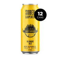 Sober Carpenter Non-Alcoholic Craft Blonde Ale