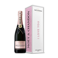 Moët & Chandon Rose Milestone Metal Gift Box