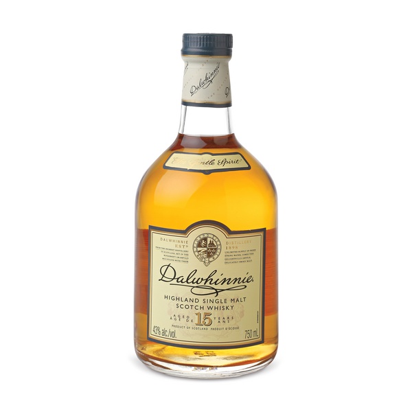Dalwhinnie 15 Year Old Single Highland Malt Scotch Whisky