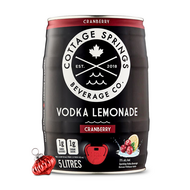 Cottage Springs Cranberry Vodka Lemonade Mini Keg