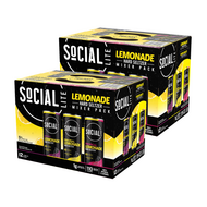SoCIAL LITE Lemonade Hard Seltzer Mixer Pack
