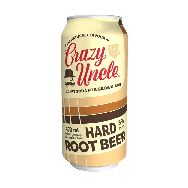 Crazy Uncle Hard Root Beer For Grown Ups by 361 Degrees Inc