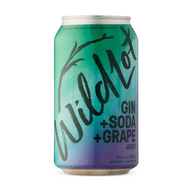 Gin & Soda Concord Grape Juice