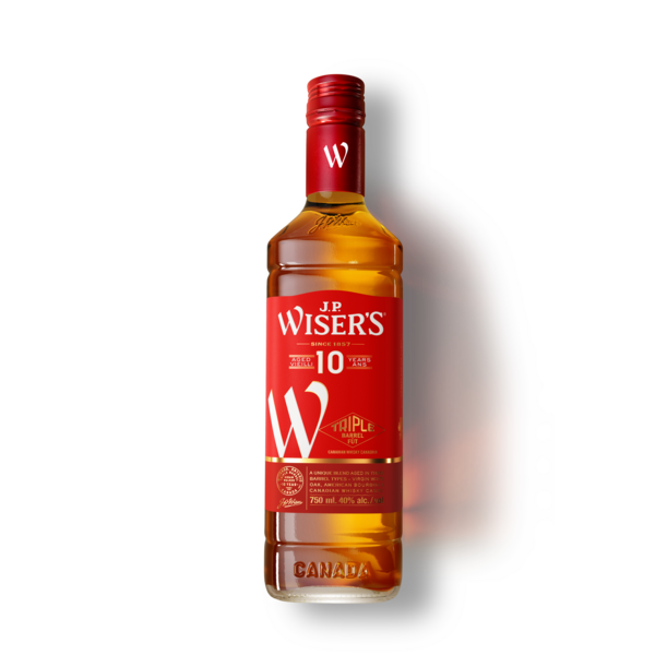 J.P. Wiser\'s 10 Year Old Canadian Whisky