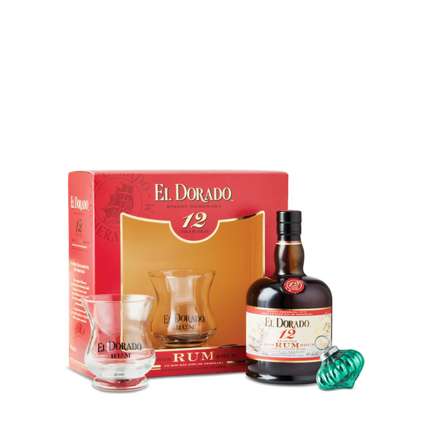 El Dorado 12 Year Old Gift Pack With 2 Glasses