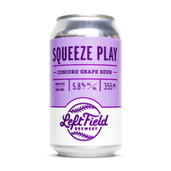 Left Field Brewery Squeeze Play Concord Grape Sour