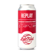 Left Field Replay Raspberry Hibiscus Wheat