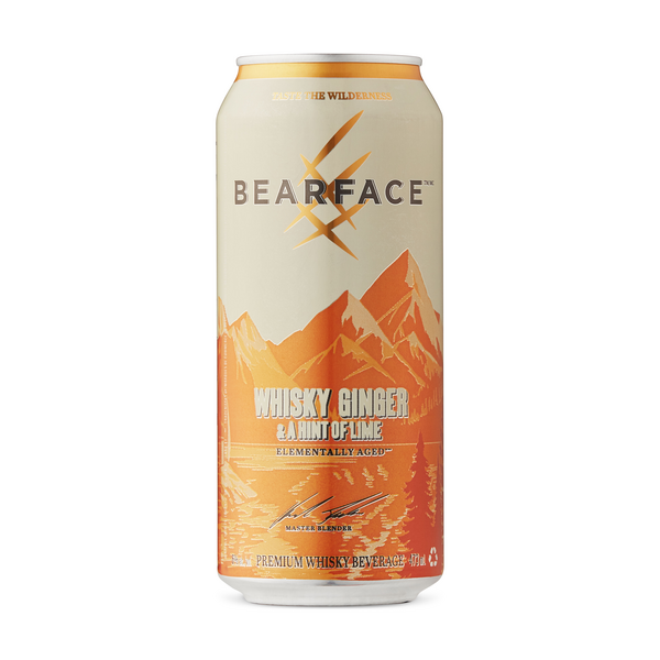 Bearface Whisky Ginger & A Hint Of Lime
