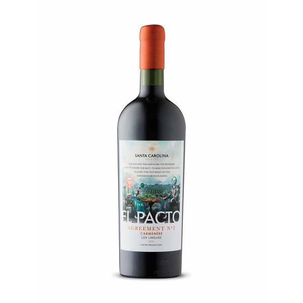 Santa Carolina El Pacto Agreement N°2 Carmenère 2021