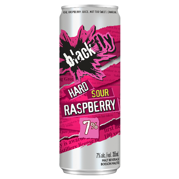 Black Fly Vodka Sour Raspberry
