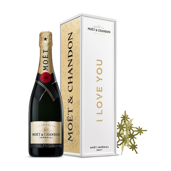 Moet & Chandon Brut Imperial I Love You Gift Box by | Wine Store