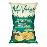 Miss Vickie\'s Sea Salt & Malt Vinegar Kettle Cooked Chips