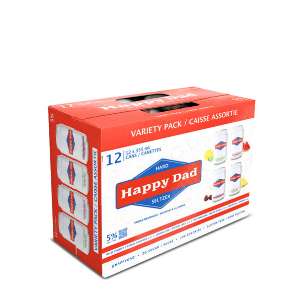 Happy Dad Hard Seltzer Variety Pack