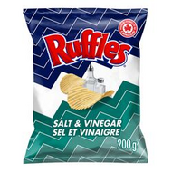 Ruffles Salt & Vinegar Chips