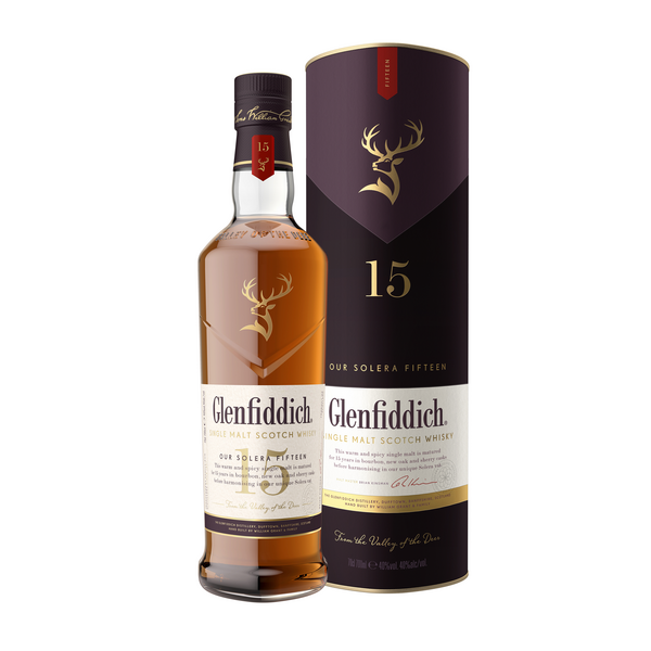 Glenfiddich 15 Year Old Single Malt Scotch Whisky