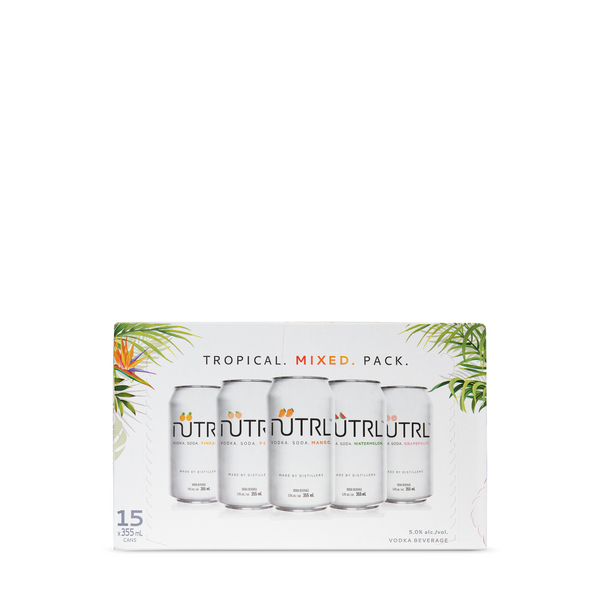 Nütrl Vodka Soda Tropical Mixed Pack