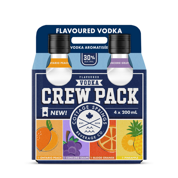 Cottage Springs Crew Pack Flavoured Vodka