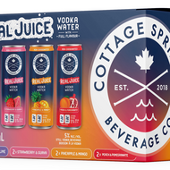 Cottage Spring Real Juice Vodka Water 8pk