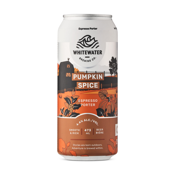 Whitewater Brewing Co Dark Roast Pumpkin Spice Espresso Porter