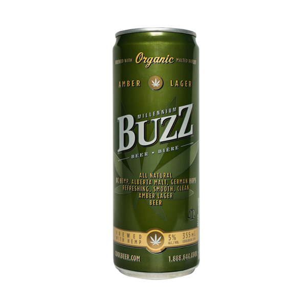 Millennium Buzz Hemp Beer