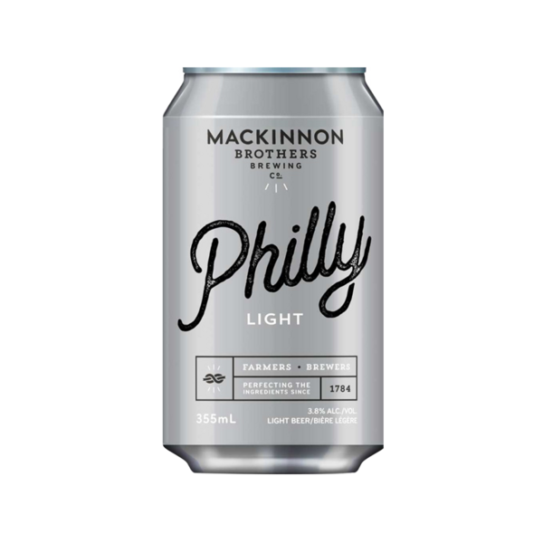 Mackinnon Brothers Brewing Philly Light