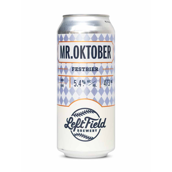 Left Field Brewery Mr. Oktober Festbier