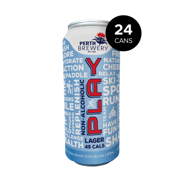Perth Play Non-Alcoholic Lager