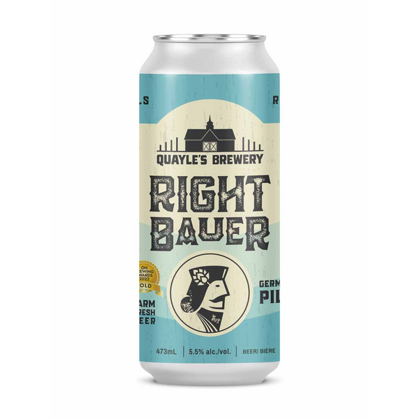 Quayle\'s Brewery Right Bauer German Pilsner