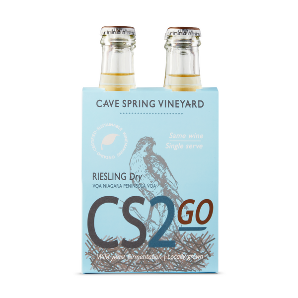 Cave Spring CS2Go Riesling Dry VQA 4x200mL