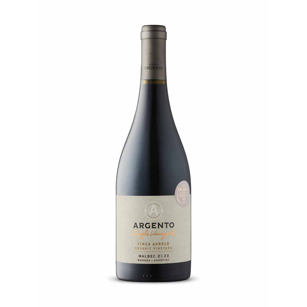 Argento Finca Agrelo Single Vineyard Organic Malbec 2020