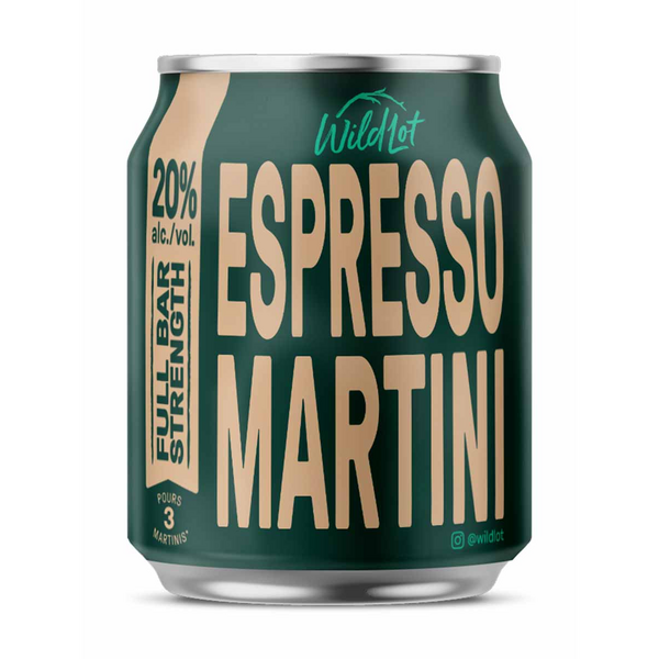 Wild Lot Maple Espresso Martini