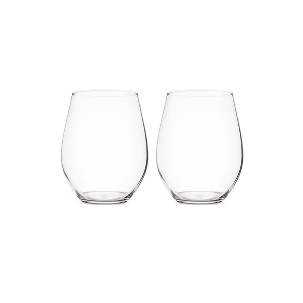 Stemless Wine Glasses Set Of 2