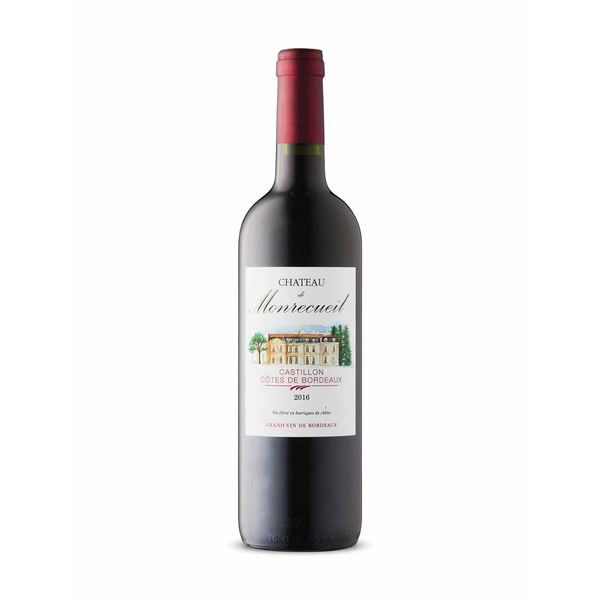 Château Monrecueil Castillon Côtes de Bordeaux 2016