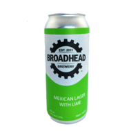 Broadhead Mexican Lager With Lime