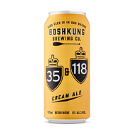 Boshkung Brewing 35 & 118 Cream Ale