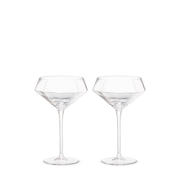 Seneca Diamond Martini glasses (set of 2)