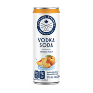 Cottage Springs Ontario Peach Vodka Soda