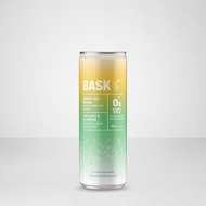 Bask Green Tea Peach Hard Sparkling Water