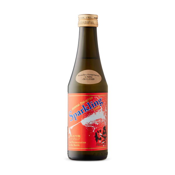 Okunomatsu Sparkling Junmai Daiginjo Sake
