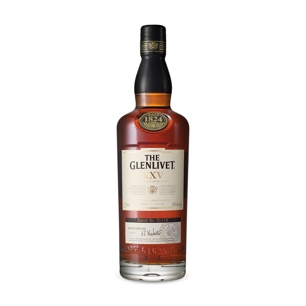 The Glenlivet 25 Year Old Single Malt Scotch Whisky
