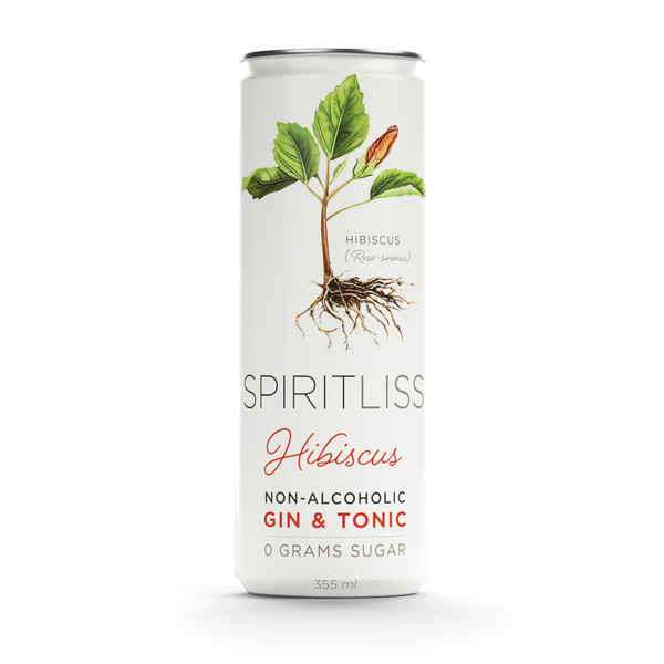 H2 Craft Spiritliss Hibiscus Non-alcoholic Gin & Tonic