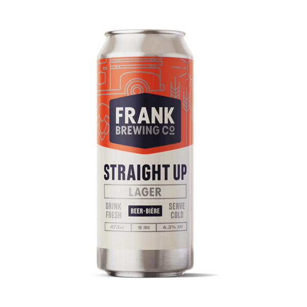 Franks Straight Up Lager