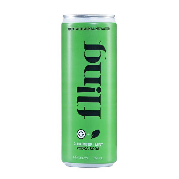 fl!ng Cucumber Mint Vodka Soda