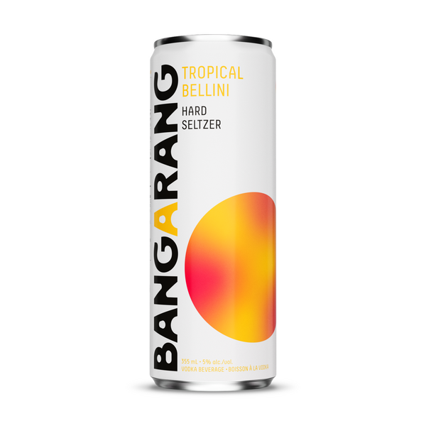 Bangarang Tropical Bellini Hard Seltzer