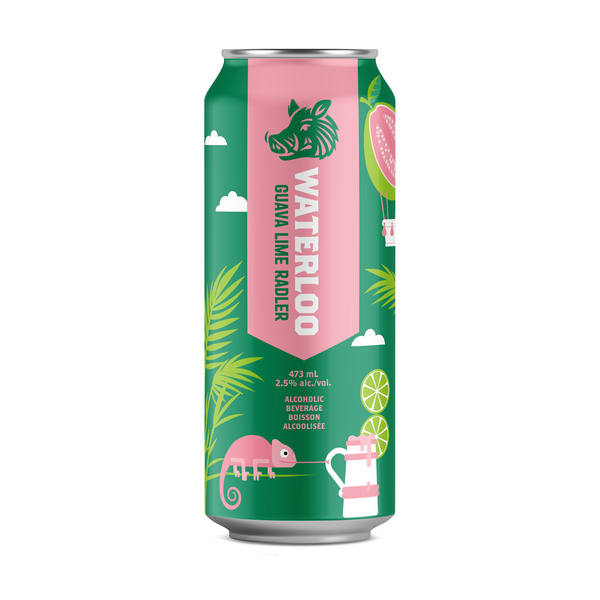 Waterloo Guava Lime Radler