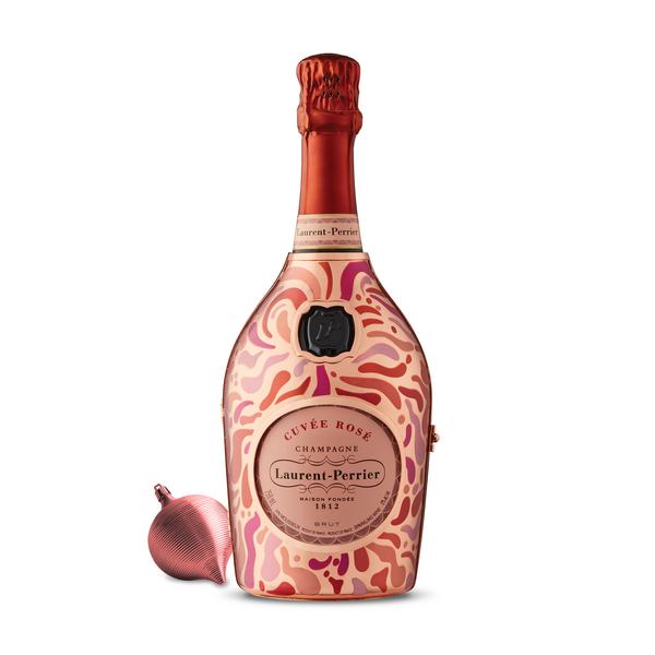 Laurent-Perrier Metal Jacket Petals Edition Brut Cuvée Rosé Champagne