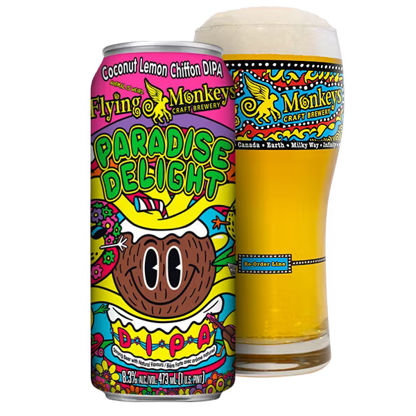 Flying Monkeys Paradise Delight Coconut Lemon DIPA