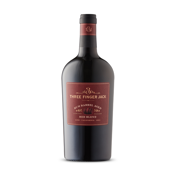 Three Finger Jack Rum Barrel Aged Red Blend 2021