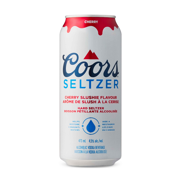 Coors Seltzer Cherry Slushie