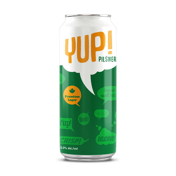 Yup Pilsner Lager!